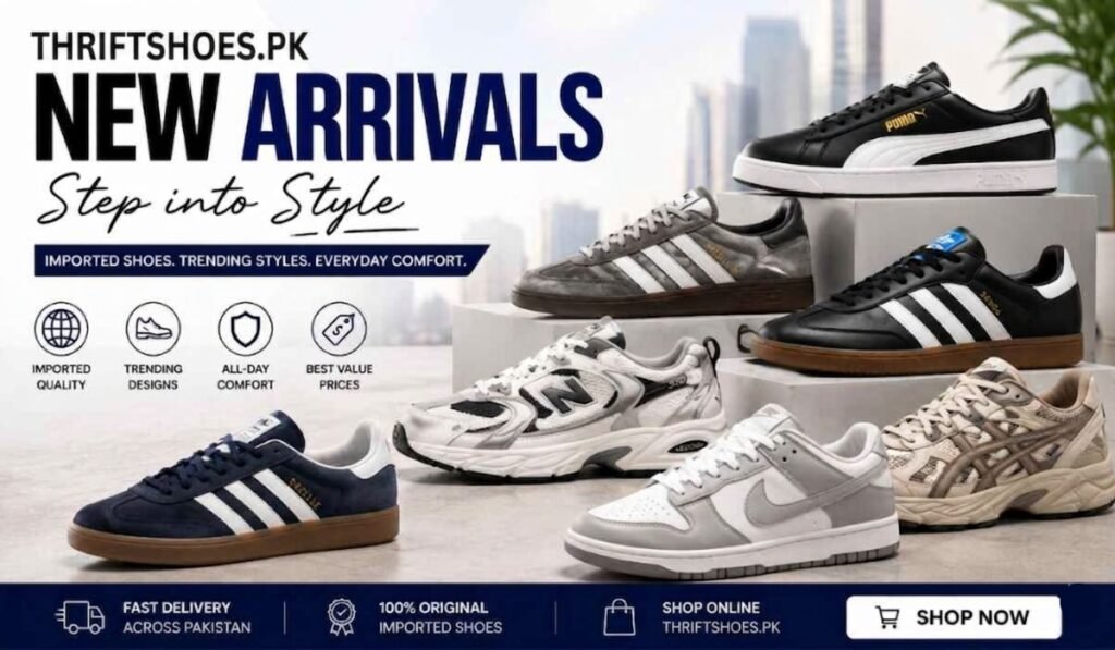 Trending Imported Shoes & Sneakers in Pakistan